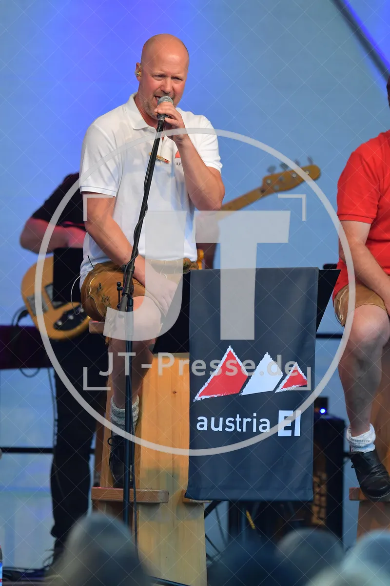 Konzert von Austria Ei am 14.08.2021 im Stadtgarten in Eichstätt