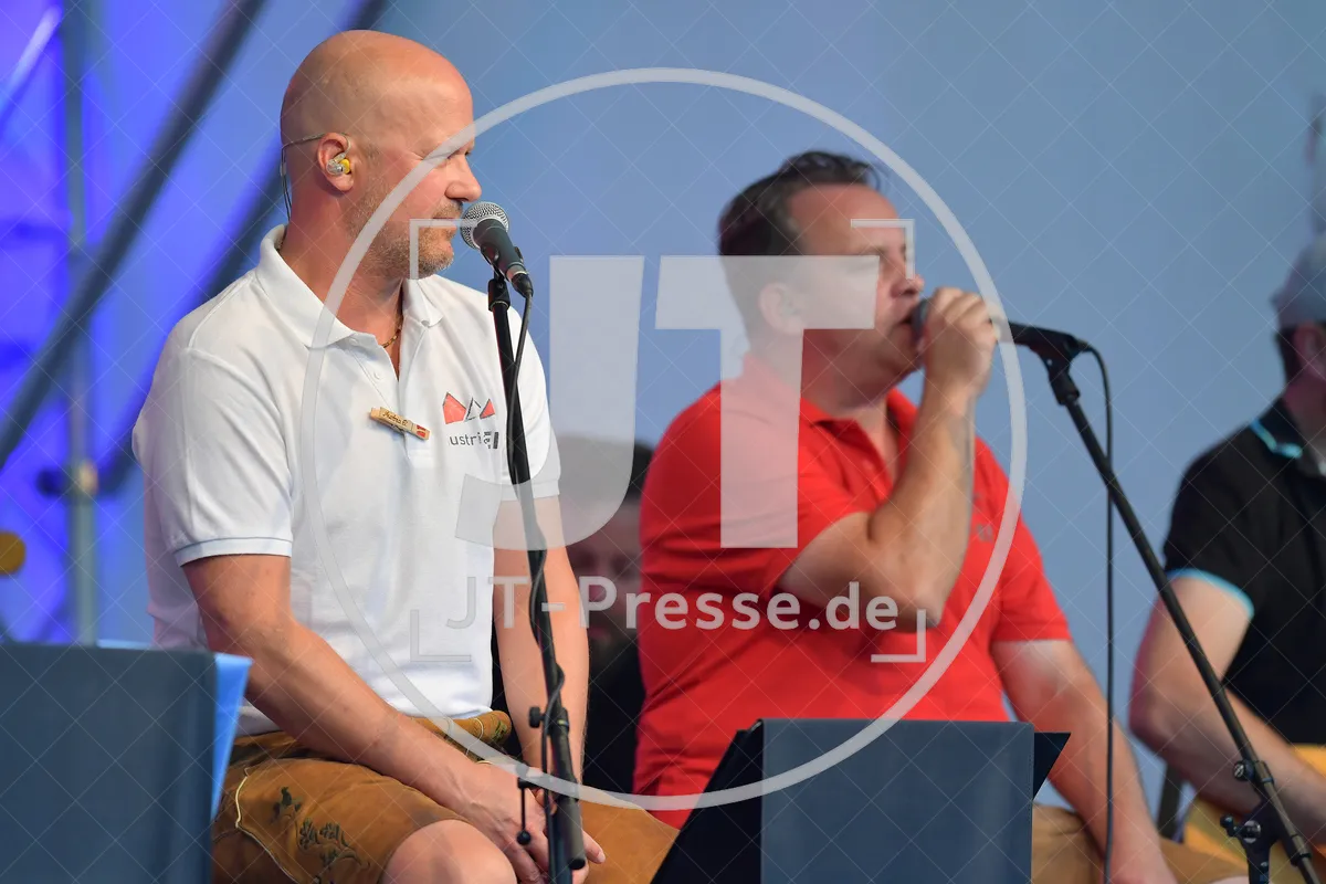 Konzert von Austria Ei am 14.08.2021 im Stadtgarten in Eichstätt
