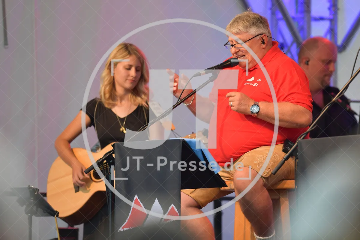 Konzert von Austria Ei am 14.08.2021 im Stadtgarten in Eichstätt