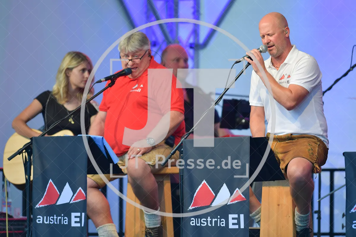 Konzert von Austria Ei am 14.08.2021 im Stadtgarten in Eichstätt