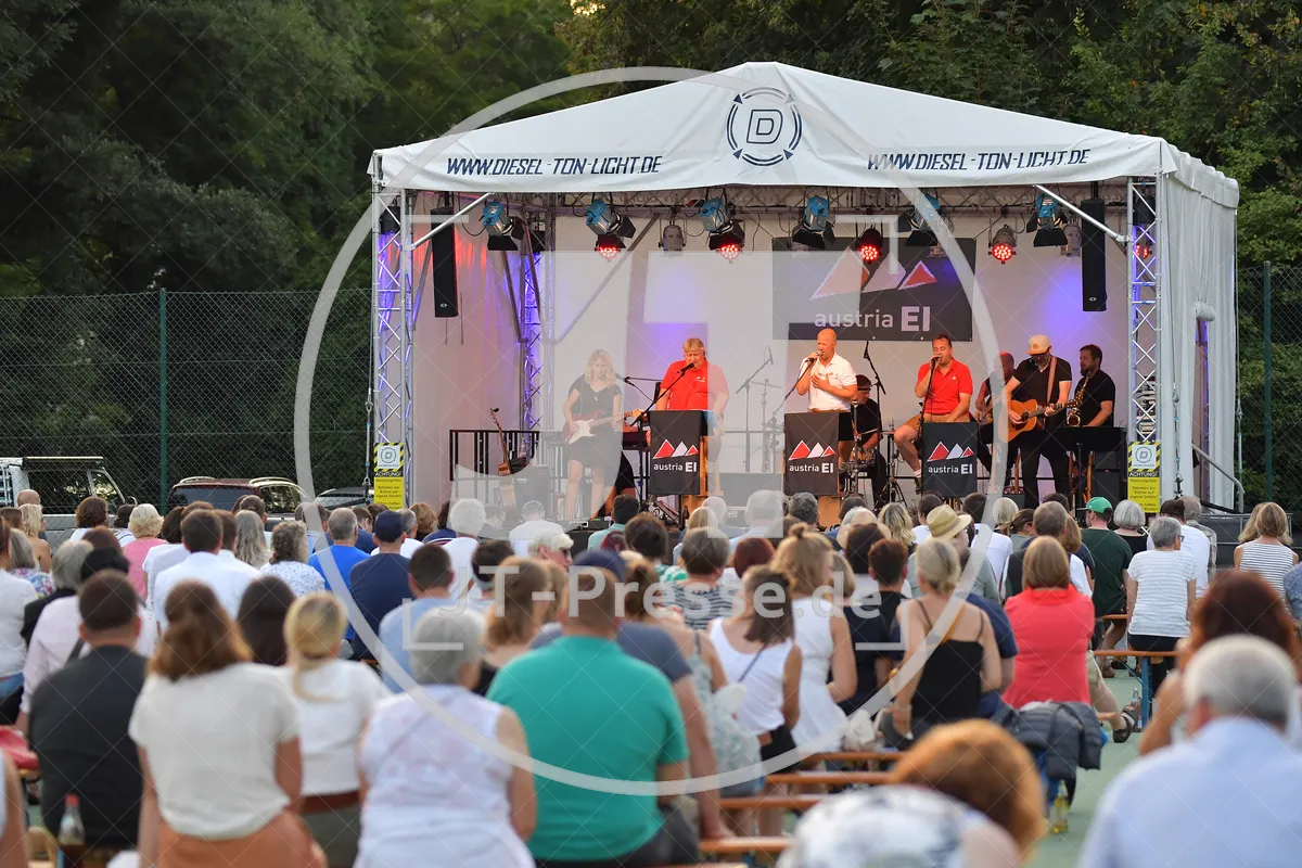 Konzert von Austria Ei am 14.08.2021 im Stadtgarten in Eichstätt