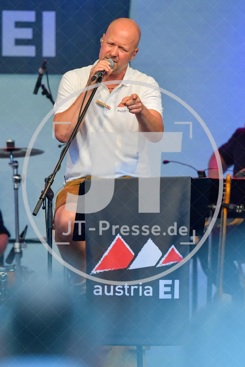 Konzert von Austria Ei am 14.08.2021 im Stadtgarten in Eichstätt