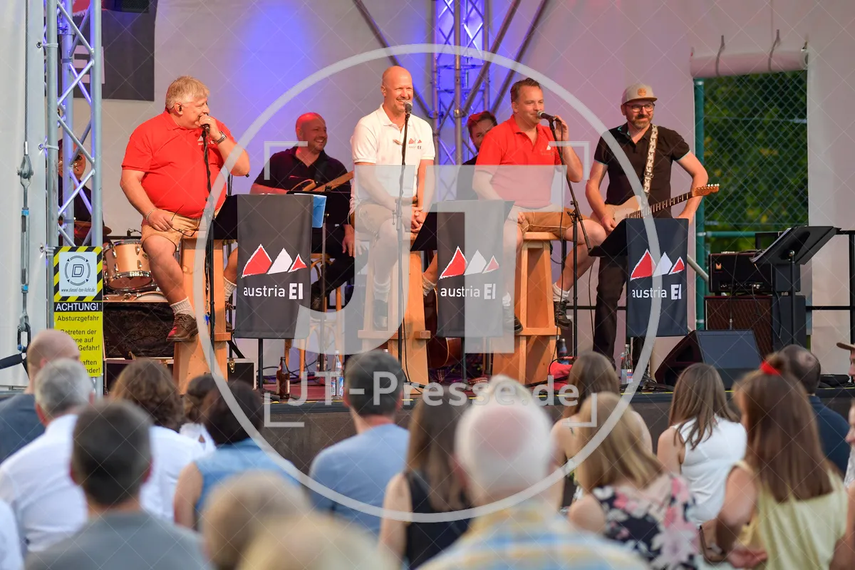 Konzert von Austria Ei am 14.08.2021 im Stadtgarten in Eichstätt
