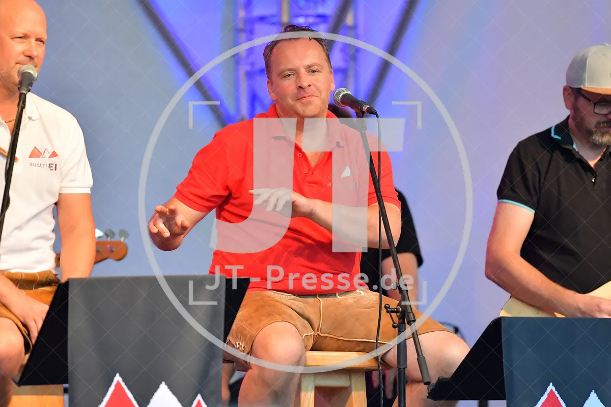 Konzert von Austria Ei am 14.08.2021 im Stadtgarten in Eichstätt