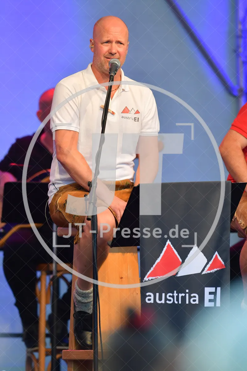 Konzert von Austria Ei am 14.08.2021 im Stadtgarten in Eichstätt