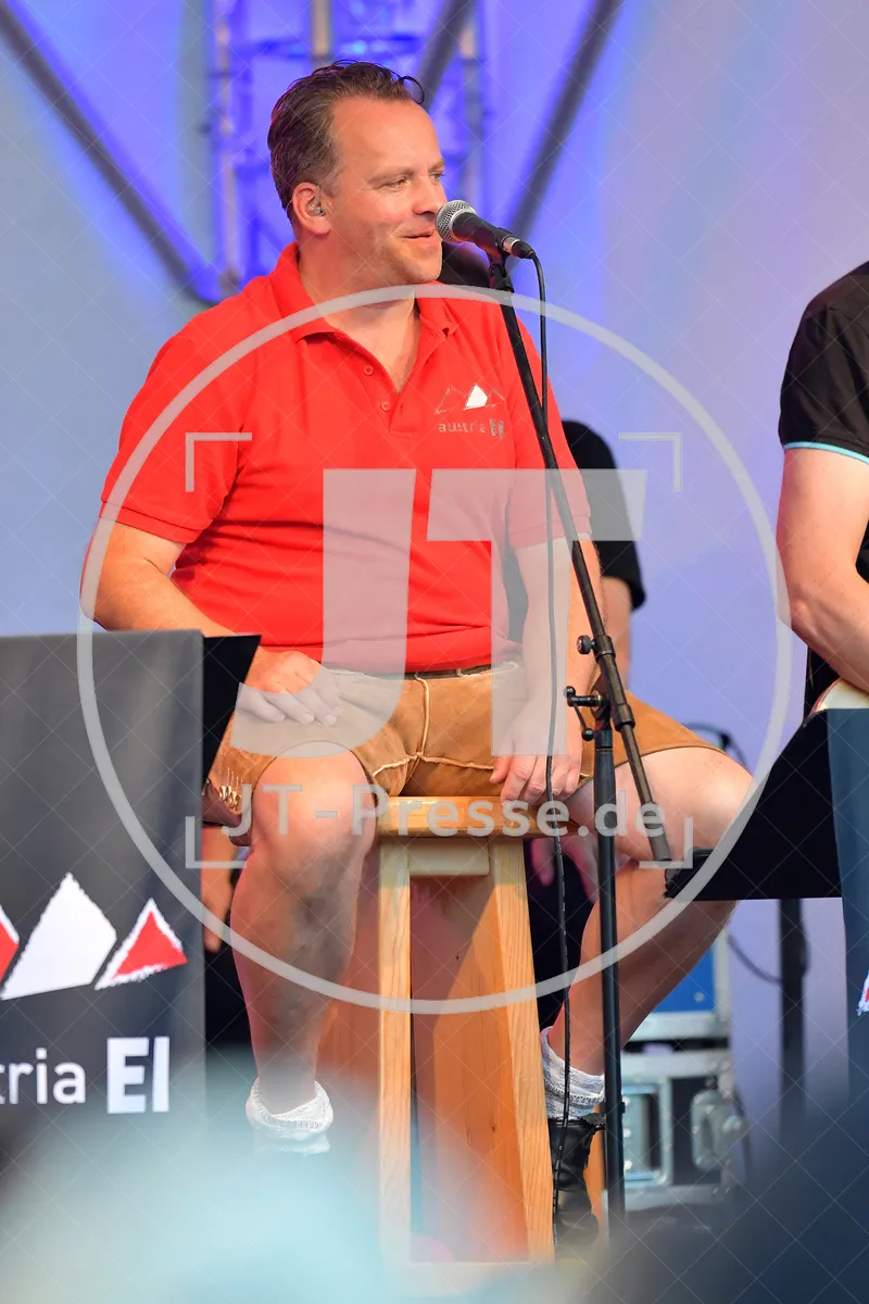 Konzert von Austria Ei am 14.08.2021 im Stadtgarten in Eichstätt