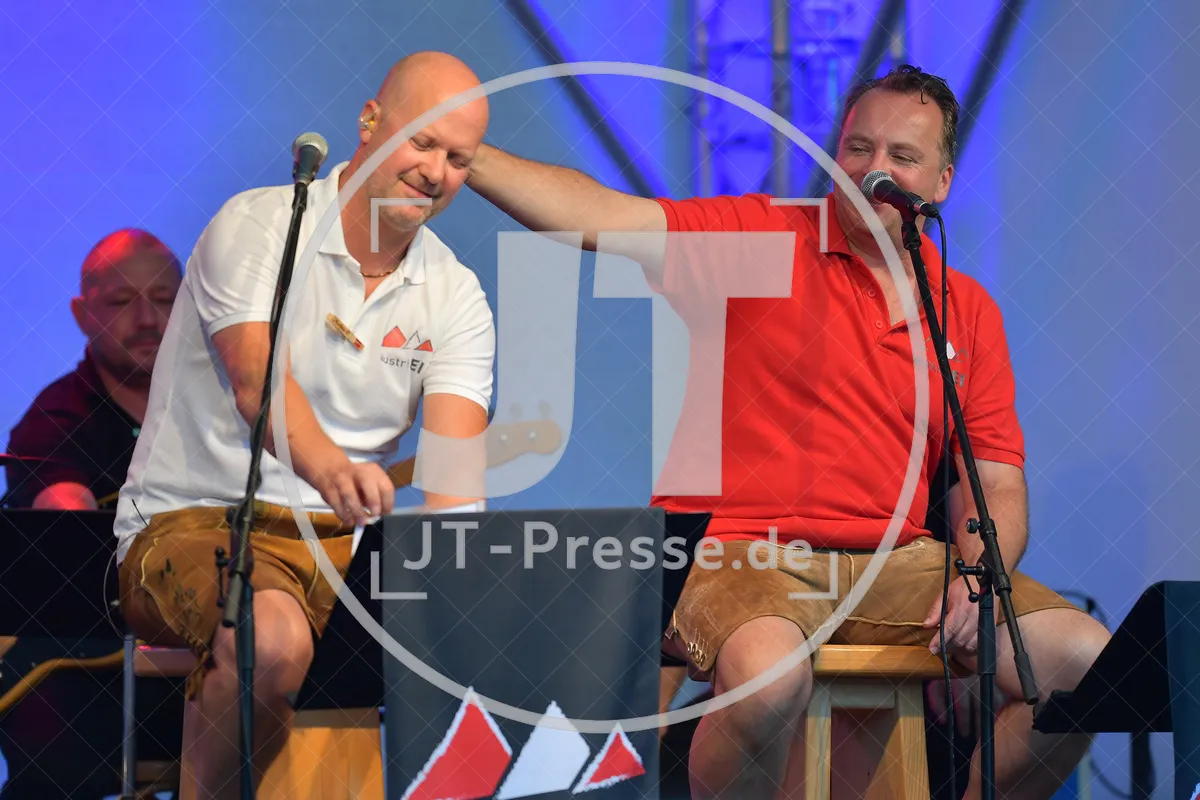 Konzert von Austria Ei am 14.08.2021 im Stadtgarten in Eichstätt