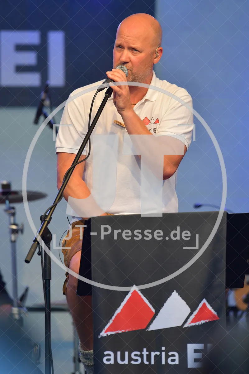 Konzert von Austria Ei am 14.08.2021 im Stadtgarten in Eichstätt