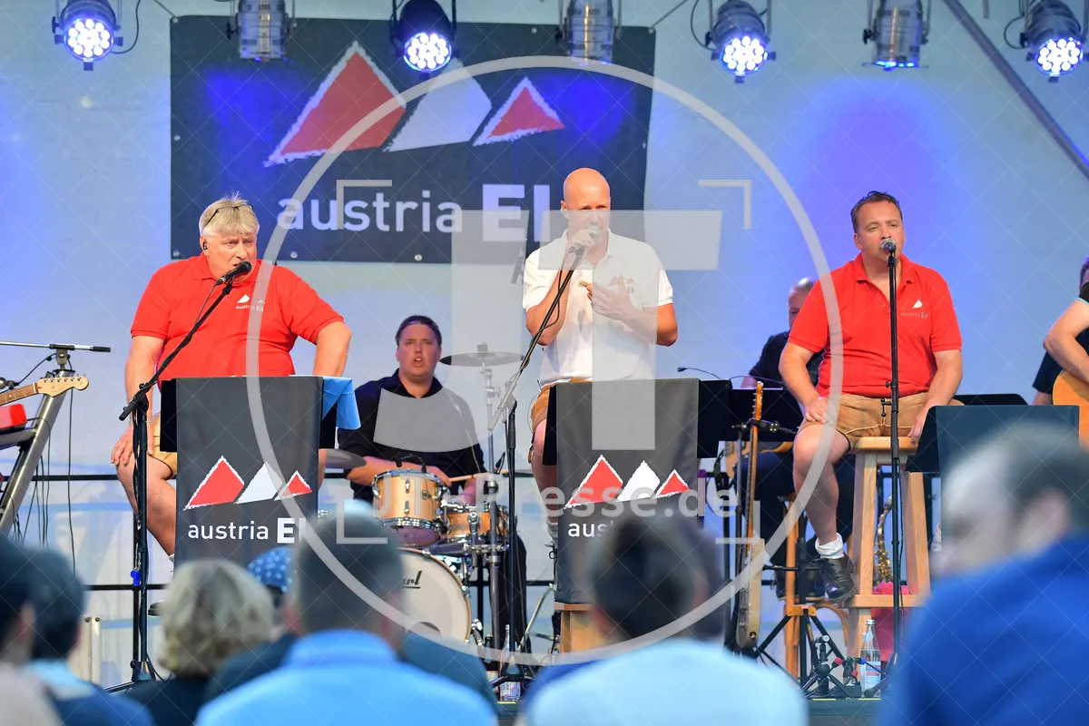 Konzert von Austria Ei am 14.08.2021 im Stadtgarten in Eichstätt