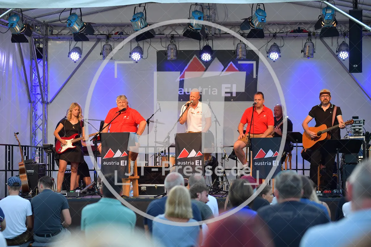 Konzert von Austria Ei am 14.08.2021 im Stadtgarten in Eichstätt