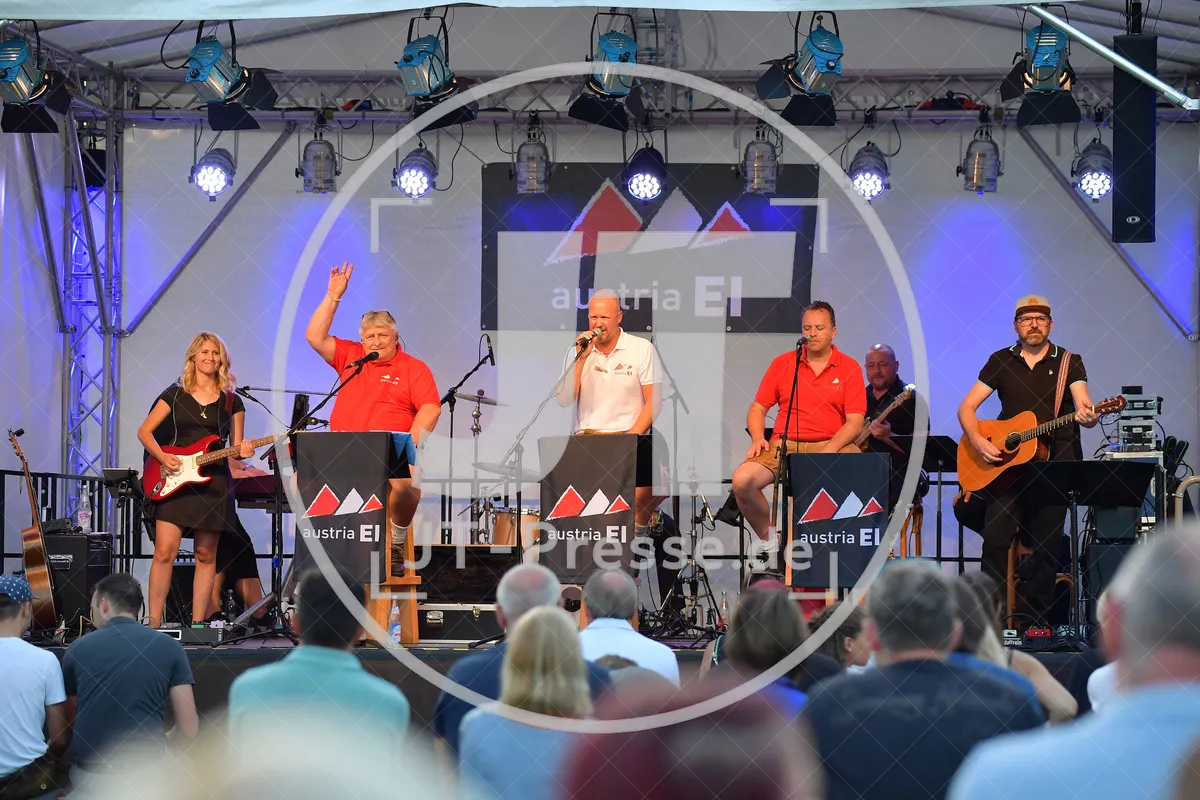 Konzert von Austria Ei am 14.08.2021 im Stadtgarten in Eichstätt