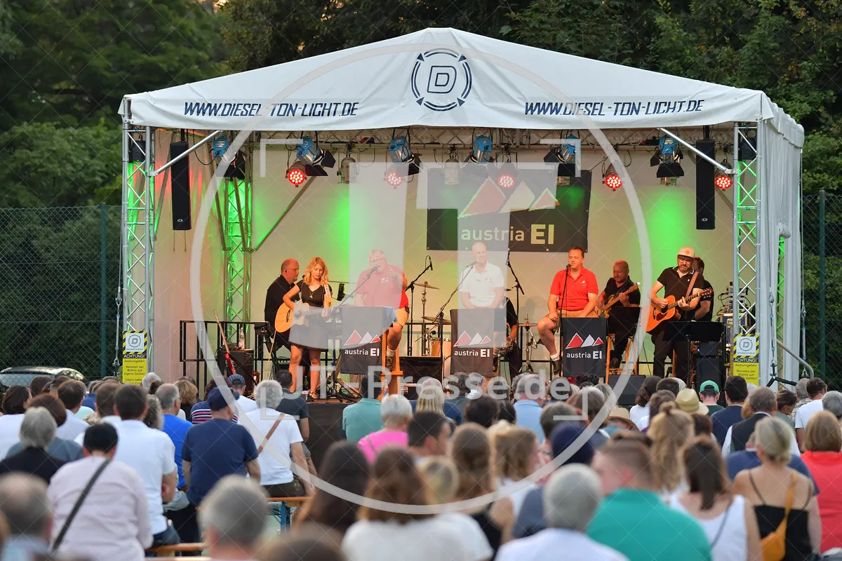 Konzert von Austria Ei am 14.08.2021 im Stadtgarten in Eichstätt
