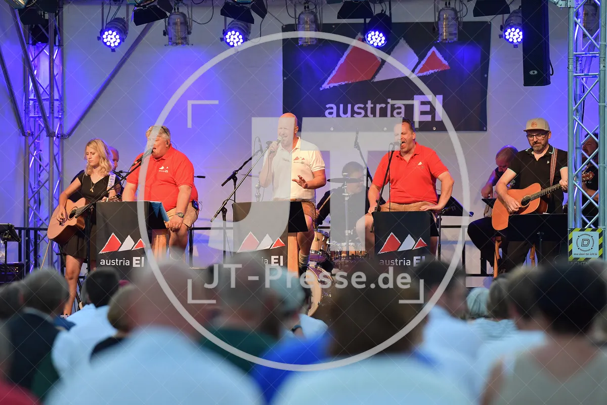 Konzert von Austria Ei am 14.08.2021 im Stadtgarten in Eichstätt