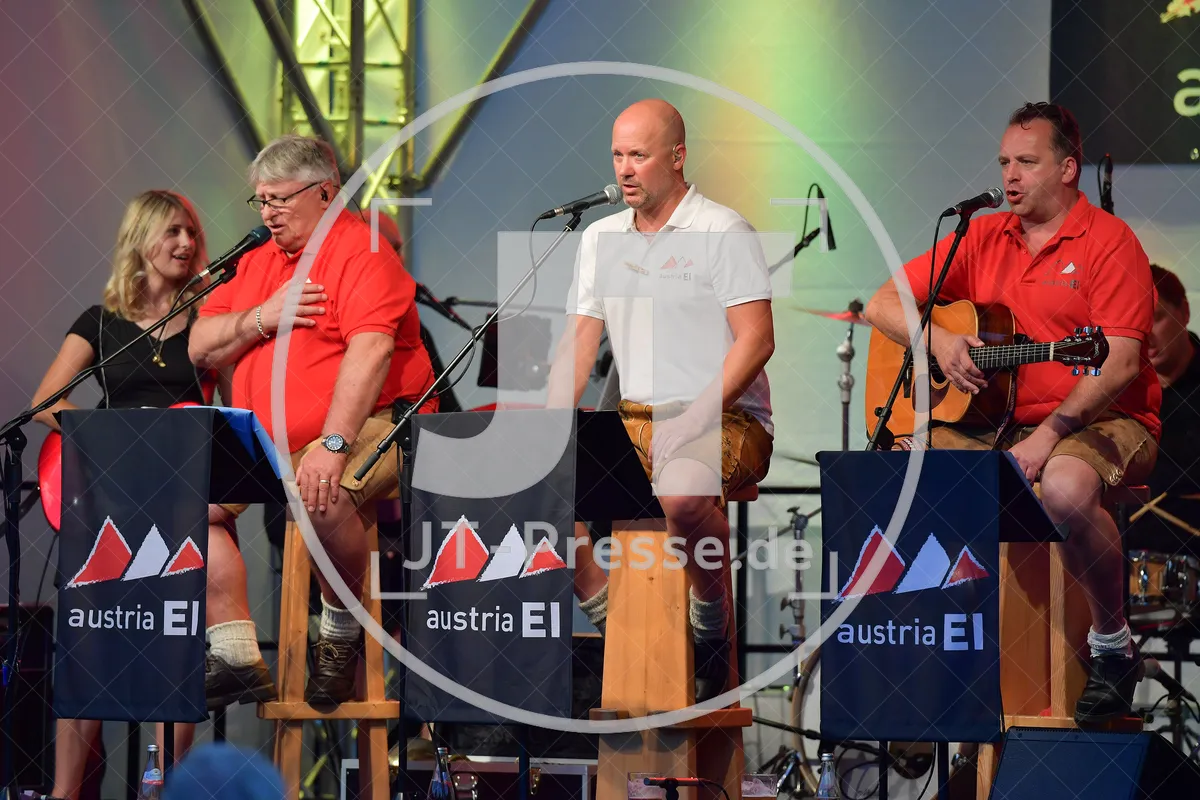Konzert von Austria Ei am 14.08.2021 im Stadtgarten in Eichstätt