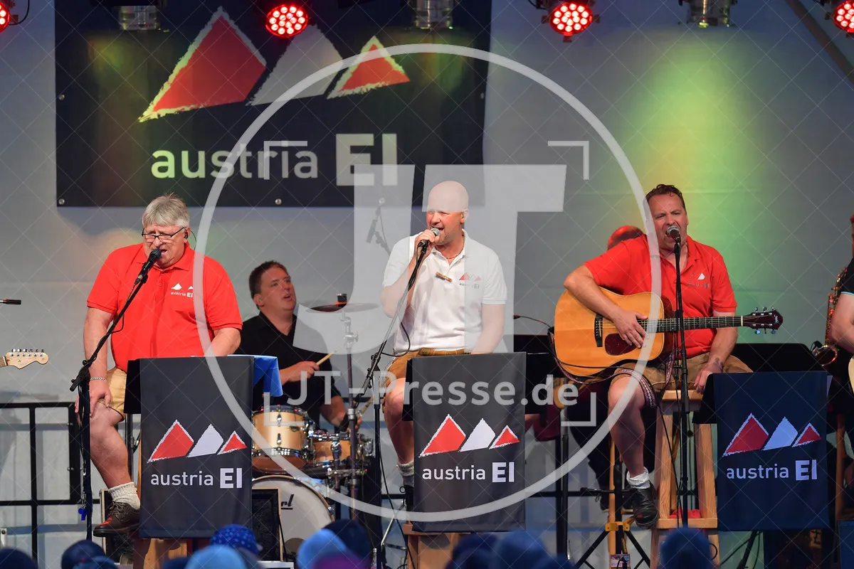 Konzert von Austria Ei am 14.08.2021 im Stadtgarten in Eichstätt