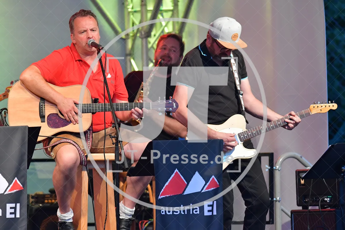 Konzert von Austria Ei am 14.08.2021 im Stadtgarten in Eichstätt