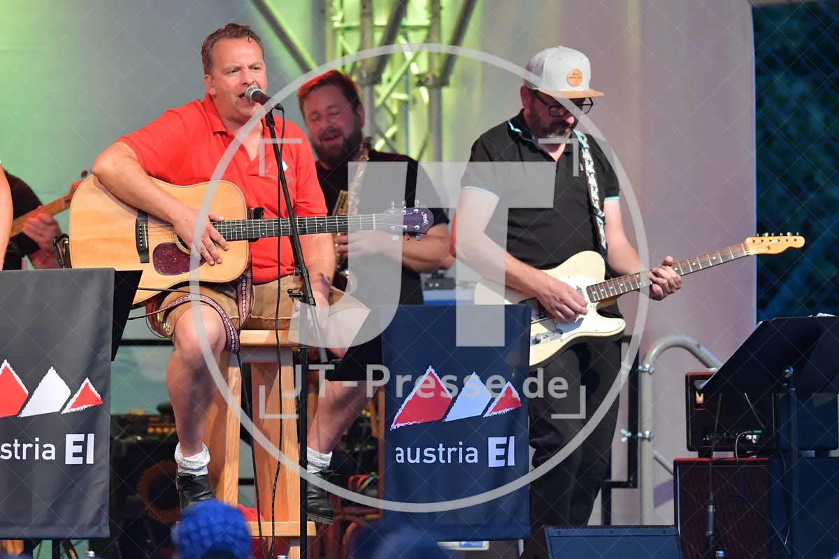 Konzert von Austria Ei am 14.08.2021 im Stadtgarten in Eichstätt