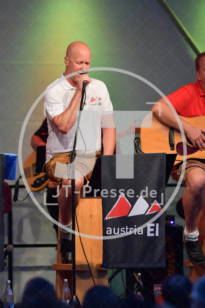 Konzert von Austria Ei am 14.08.2021 im Stadtgarten in Eichstätt
