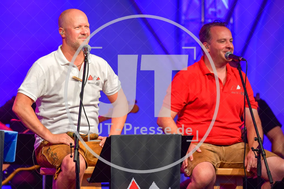 Konzert von Austria Ei am 14.08.2021 im Stadtgarten in Eichstätt