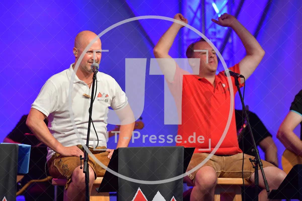 Konzert von Austria Ei am 14.08.2021 im Stadtgarten in Eichstätt