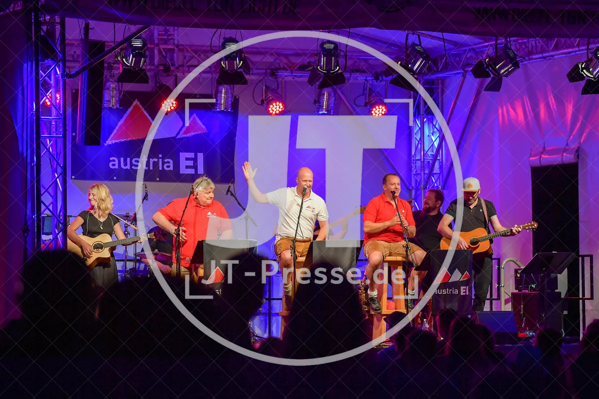 Konzert von Austria Ei am 14.08.2021 im Stadtgarten in Eichstätt