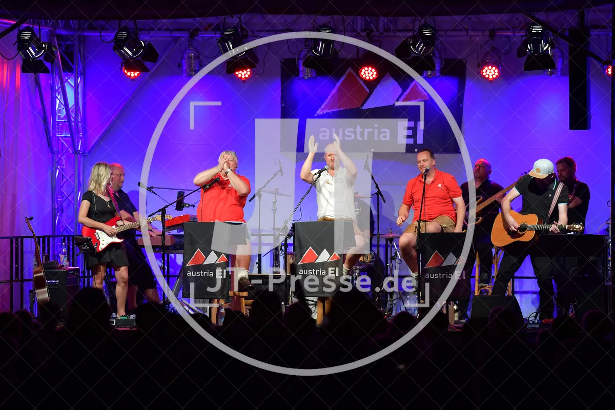 Konzert von Austria Ei am 14.08.2021 im Stadtgarten in Eichstätt