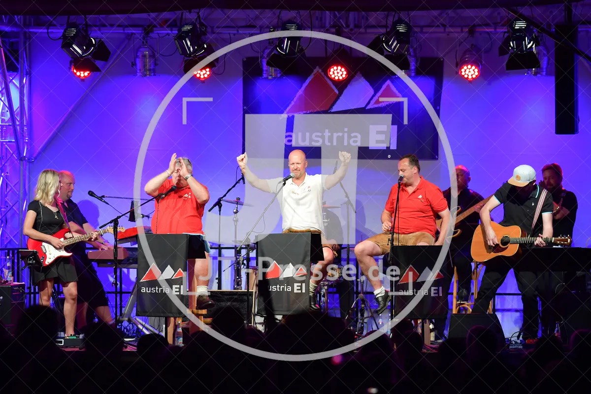 Konzert von Austria Ei am 14.08.2021 im Stadtgarten in Eichstätt