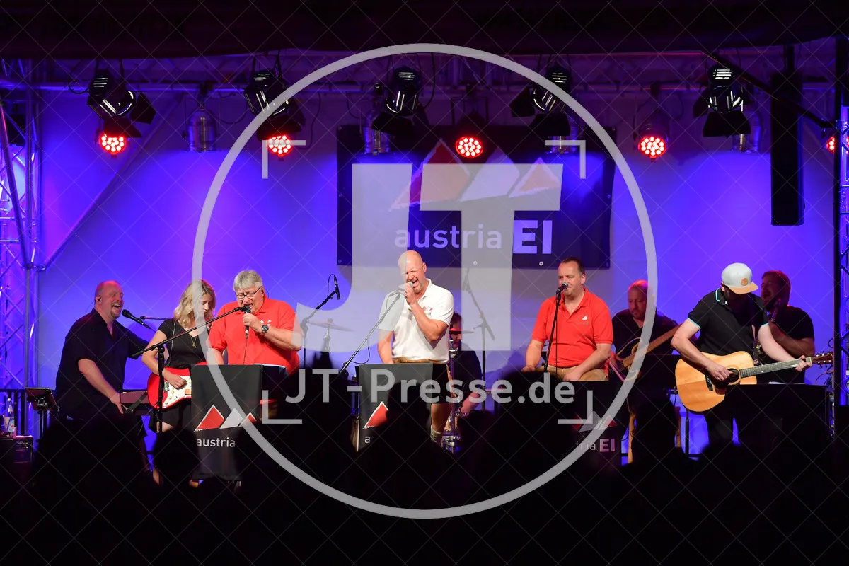 Konzert von Austria Ei am 14.08.2021 im Stadtgarten in Eichstätt