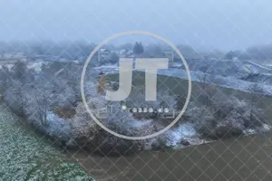 Erster Schnee im Altmühltal am 03.12.2022