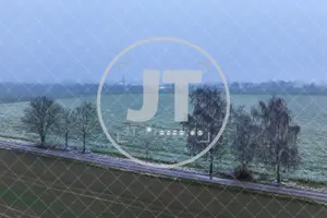 Erster Schnee im Altmühltal am 03.12.2022
