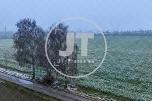 Erster Schnee im Altmühltal am 03.12.2022