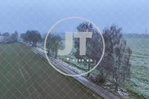 Erster Schnee im Altmühltal am 03.12.2022