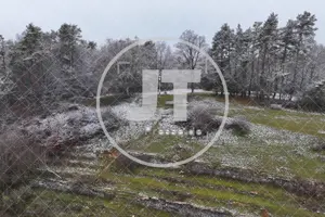 Erster Schnee im Altmühltal am 03.12.2022