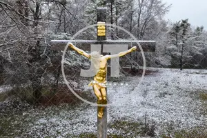 Erster Schnee im Altmühltal am 03.12.2022