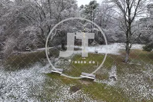 Erster Schnee im Altmühltal am 03.12.2022