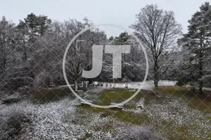 Erster Schnee im Altmühltal am 03.12.2022