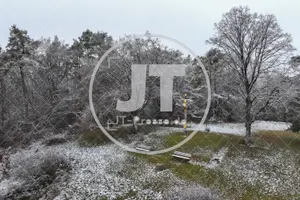Erster Schnee im Altmühltal am 03.12.2022