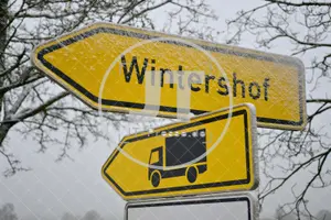 Erster Schnee im Altmühltal am 03.12.2022