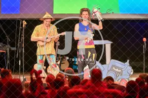 Happy Jungle Show - die kunterbunte Urwaldshow mit Rodscha und Tom am 13.04.2024 im Alten Stadttheater in Eichstätt.