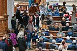 Kinderchristmette mit Krippenspiel am 24.12.2023 in der Schutzengelkirche in Eichstätt.