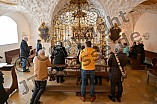 Pontifikalamt mit Bischof Gregor Maria Hanke OSB zum Walburgafest am 24.02.2024 in der Klosterkirche St. Walburg in Eichstätt.