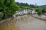 Hochwasser am 01.06.2024 in Mörnsheim/Mühlheim.