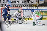EHC Red Bull Muenchen vs Augsburger Panther, Eishockey, DEL, Deutsche Eishockey Liga, Halbfinale, Spiel 1, 03.04.2019