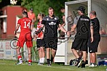 Fußball, Herren, Bayernliga Süd, Saison 2024-2025, Spieltag 3, TSV Rain-Lech - FC Memmingen, 30.07.2024