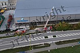Großübung der Feuerwehr am 25.09.2023 im Gewerbegebiet in Preith.