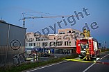 Großübung der Feuerwehr am 25.09.2023 im Gewerbegebiet in Preith.