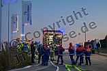 Großübung der Feuerwehr am 25.09.2023 im Gewerbegebiet in Preith.