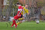 Fußball, Herren, Kreisliga West, Saison 2021-2022, Spieltag 18, DJK Pollenfeld - TSV 1860 Weißenburg U 23 II, 18.04.2022