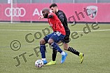 Fußball, Herren, Bayernliga Süd, Saison 2021-2022, Freundschaftsspiel, FC Ingolstadt 04 II - SpVgg Unterhaching, 04.02.2021