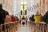 Aussendung des Friedenslichtes am 11.12.2022 in der Pfarrkirche St. Johannes der Täufer in Eichstätt